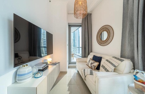 Dubai Marina Apartamento | Airstay - Chic Studio - Marina View - Dubai Marina - Monthly Offer Available
