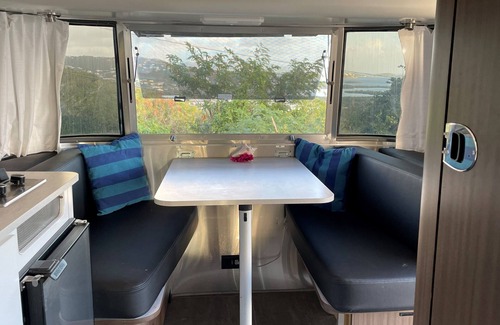 Estate Bolongo Casa | Airstream Glamping Camping overlooking Caribbean Sea Amazing Sunrises & Sunsets