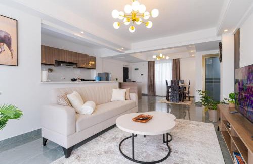 Westlands Apartamento | Airy Apartment with Gym, Stunning View in Westlands