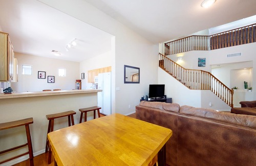 Palm Valley Casa | Airy home with private heated pool, firepit, grill, enclosed backyard, cornhole