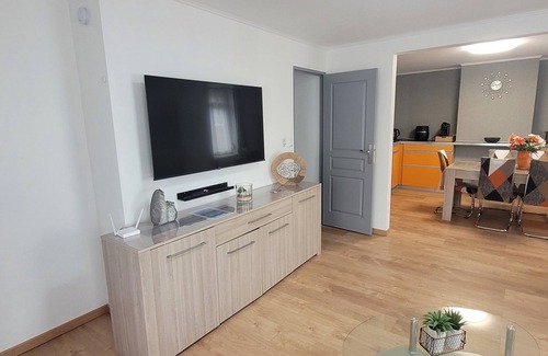 Calais Apartamento | Aiscal - Appart Hotel 70m2 for 6 people - Arrival 24/24h digicode access
