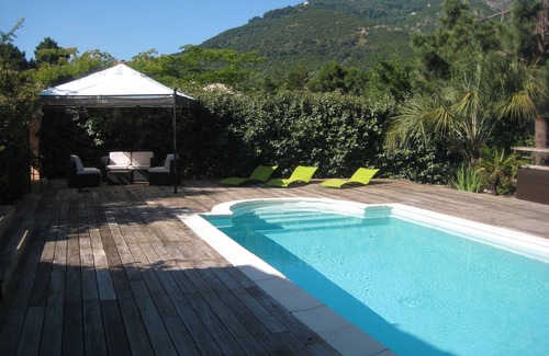 Alata Apartamento | Ajaccio Alquiler apartamento en villa 2 a 4 Pers Piscina Parking