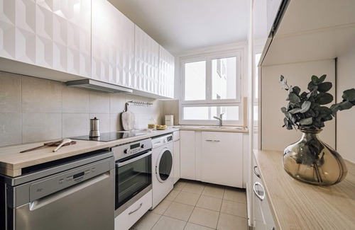 Quartier de Javel Apartamento | Aksu - 3 chambres et balcon à Beaugrenelle
