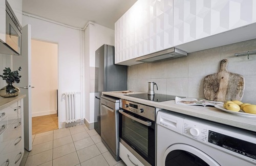 Quartier de Javel Apartamento | Aksu - 3 chambres et balcon à Beaugrenelle