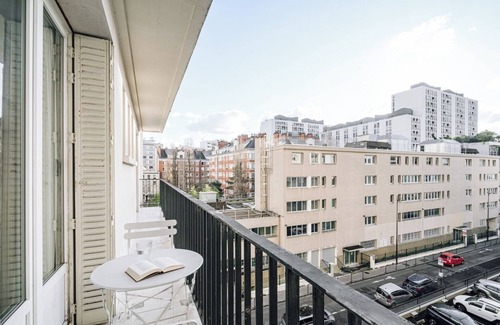 Quartier de Javel Apartamento | Aksu - 3 chambres et balcon à Beaugrenelle