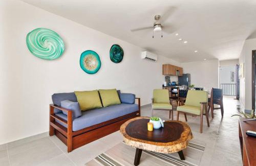 Akumal Apartamento | Akumal Amor Caribbean Sea View 2 Min Walk To Beach