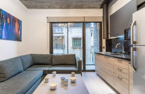 Mar Mikhael Apartamento | Al Amine 305, 1-BR with balcony in Mar Mikhael