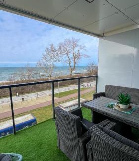 Dzielnica Uzdrowiskowa Apartamento | Al-Dom Apartamenty Seaside 209 w widokiem na morze