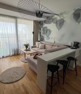 Dzielnica Uzdrowiskowa Apartamento | Al-Dom Apartamenty Seaside 209 w widokiem na morze