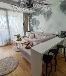 Dzielnica Uzdrowiskowa Apartamento | Al-Dom Apartamenty Seaside 209 w widokiem na morze