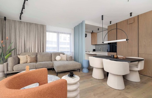 Krowodrza Apartamento | Al. Kijowska 5 | Air Conditioned Apartment | Desk