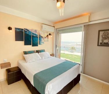 Boca del Rio Apartamento | Alberca privada, vista al mar, frente playa foro boca