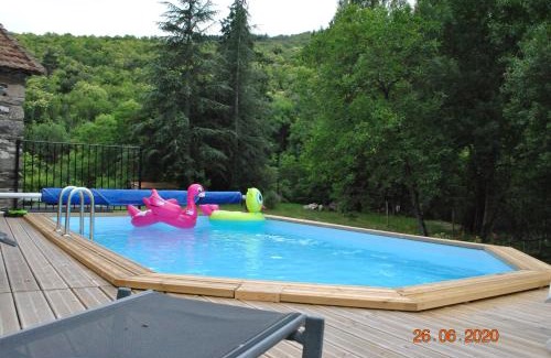 Sainte-Croix-Vallee-Francaise Casa | Alberguiere - Piscine chauffée - plancha - barbecue
