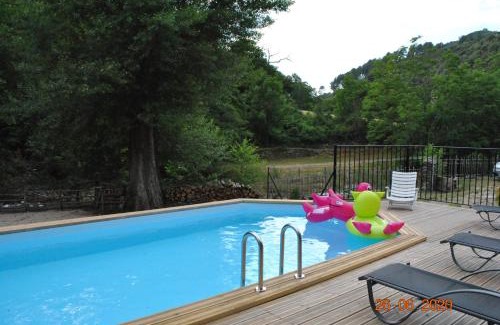 Sainte-Croix-Vallee-Francaise Casa | Alberguiere - Piscine chauffée - plancha - barbecue