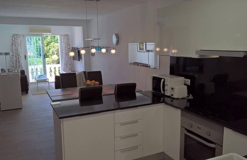 El Albir Apartamento | Albir Apartamento en casa con piscina comunitaria, con jardín