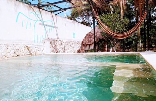 Izamal Casa | Aldea Maya Toktli Orígenes: Pool + Wifi-Starlink + Sustainability Tour