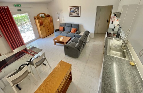 Almancil Casa | Casa de vacaciones tranquila 4pers Algarve Faro Piscina Wifi Clim TV-Sat vista al mar
