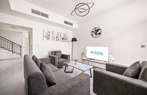 Dubai Villa | Aliving Luxury 3BR Villa With Maid Room Damac Hills 2
