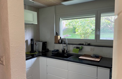 Engadin Scoul Casa | All-around mountain view 3-bedroom house in Scuol - garden/balcony/ garage