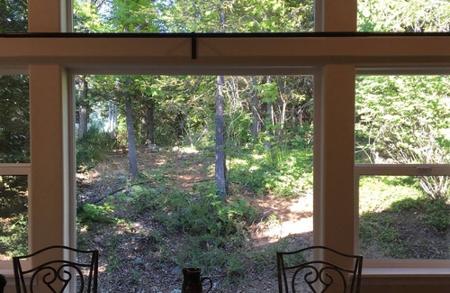 Redding Highlands Casa | All Inn Guesthouse Big windows, vaulted ceilings, Very private park like setting