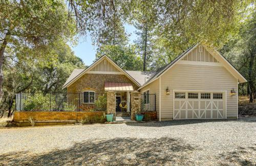 Shenandoah Valley Casa | All-Season Outdoor Base Camp Gold Country Home!