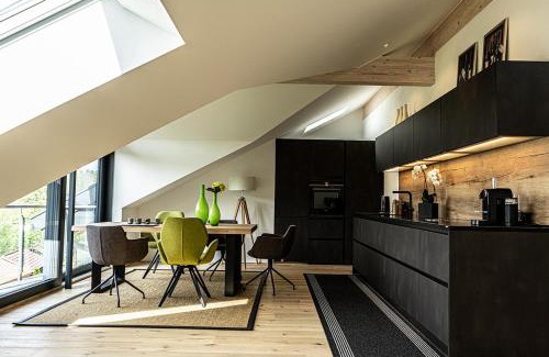 Oberstaufen Apartamento | Alpenloft Ausblick