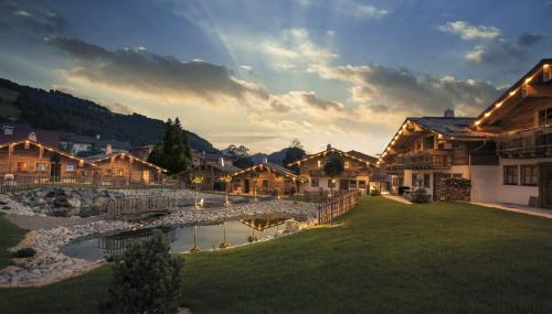 Oberjoch Cabina | Alpin Chalets Oberjoch - Luxus Unterkunft mit privatem SPA und Zugang zu 3000 qm SPA Panoramahotel Oberjoch