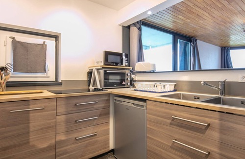 Chamrousse Apartamento | Apartamento en los Alpes con Vistas al Balcón