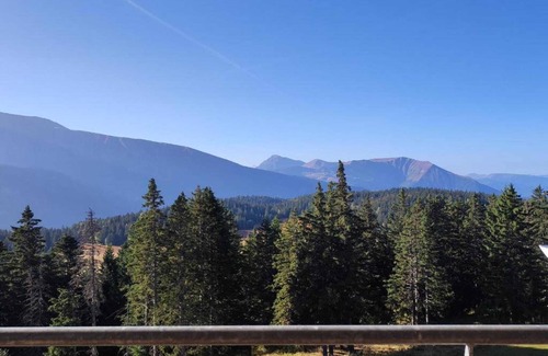 Chamrousse Apartamento | Apartamento en los Alpes con Vistas al Balcón