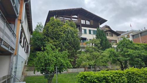 Frutigen Apartamento | Alpine Loft, Central, Balcony, Parking, Family,PS5