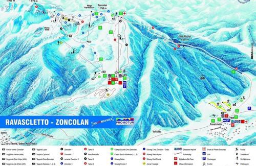 Ravascletto Apartamento | Alpský apartmán Zoncolan
