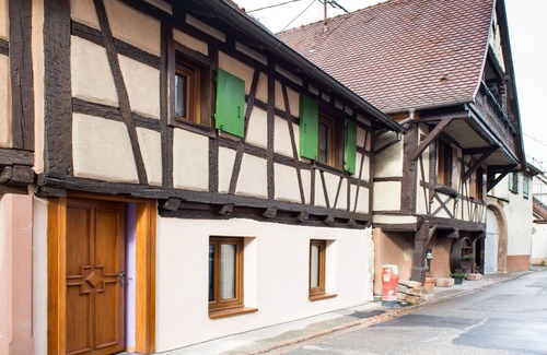 Wintzenheim Casa | Casa de pueblo alsaciano