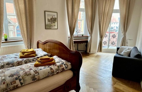Meissen Apartamento | Altstadt Suite 120qm WLAN Balkon 2 Bäder