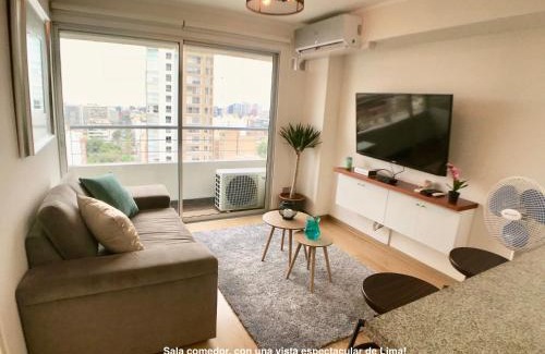 Surquillo Apartamento | ALU Apartments - Limit with Miraflores Panoramic City View