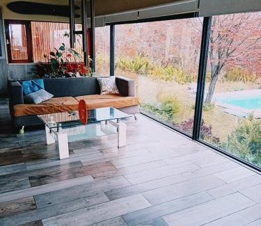 Lanin National Park Chalet De Esquí | Alucinante Casa en Montaña con Pileta, Jacuzzi y Vista a San Martín de los Andes
