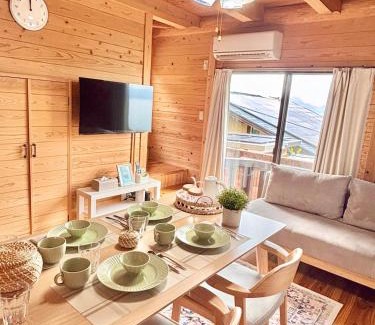 Amakusa Casa | Amakusa Log House with Sea and Sunset View