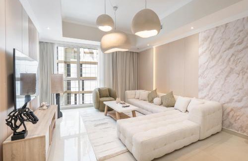 Downtown Dubai Apartamento | Amal أمل Cozy City Apt 3BD with balconies, 1 min walk to Dubai Mall- Dar Samita Holiday Homes