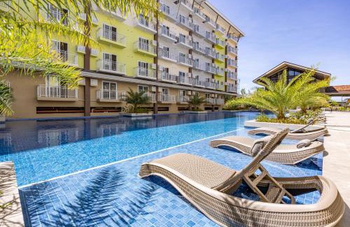 Mactan Export Processing Zone Apartamento | AMANI 729, 3 Minutes to Airport,with Gym & Pool,100mbps WiFi,Free Netflix