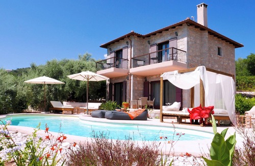 Sivota Villa | Sea Access Villa - Oferta de septiembre 15% de descuento - Amapola Villas - Agapi