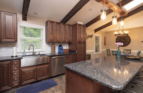Hurdle Mills Casa | Amazing 2BR/2BA Farmhouse on 4 acres with a large pond. 4 beds total