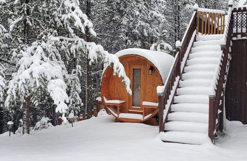 Saint Come Chalet De Esquí | Amazing 3-bedroom Chalet-Sauna/Private lakeview+Spa/BBQ(Best place to relax)