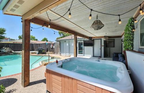 Garland Casa | Amazing 4BR 2Bath Home w Hot Tub Pool & Game Room