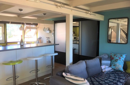 Biarritz Apartamento | Precioso apartamento atípico con vistas al mar y tejados de Biarritz