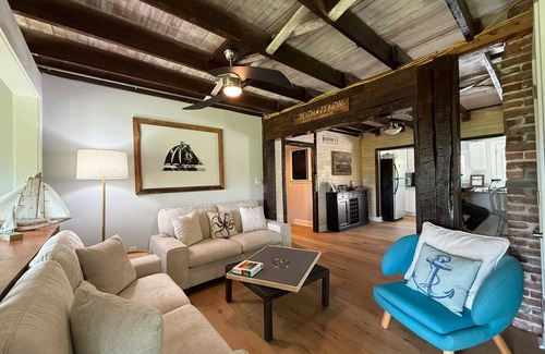 Lewes Casa | AMAZING Coastal Retreat along Love Creek w/ private pool, hot tub and pool house