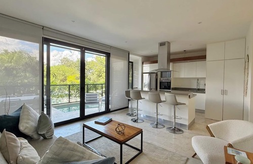 Akumal Apartamento | Lujoso condo con alberca privada @ Tulum Country Club