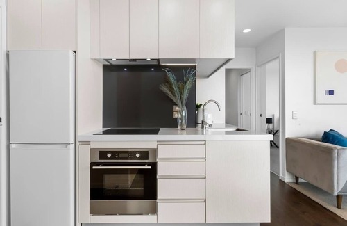 Auckland Central Business District Apartamento | Amazing Harbour & Sea View 2Bd & 2Bth with Aircon Near Skytower & Britomart