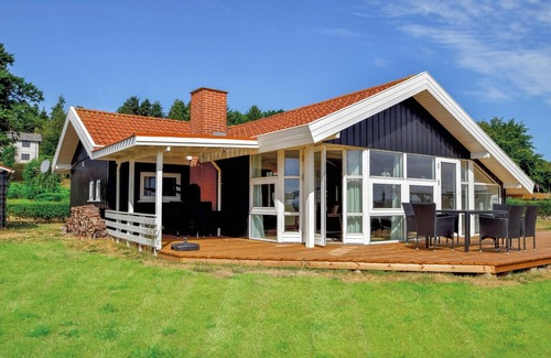 Bjert Casa | Impresionante casa en Bjert con sauna