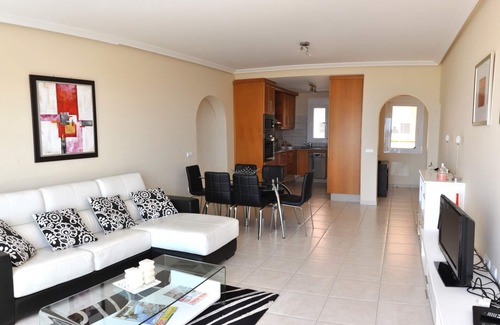 Solana del Matorral Apartamento | Increíble moderna gran apartamento, en Morro Jable, con impresionantes vistas al mar y Wi-Fi