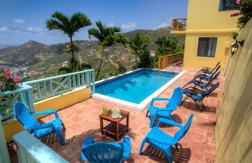 Road Town Villa | Harbour Heights - 4 camas - capacidad para 8 personas. Impresionantes vistas, piscina y fabulosos acabados.