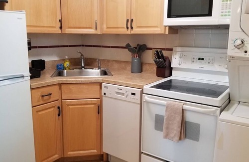 Plymouth Apartamento | Amazing Studio-7 min walk to BID Hosp 15 min to D-town w/ W/D, DW MW Jacuzzi tub